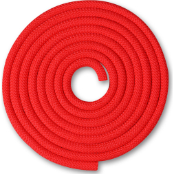 Скакалка гимнастическая INDIGO SM-121-LBL, утяжеленная, длина 2,5м, шнур, голубой