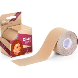 Тейп кинезиологический TMAX Beauty Tape 5см x 5м, 423246, розовый