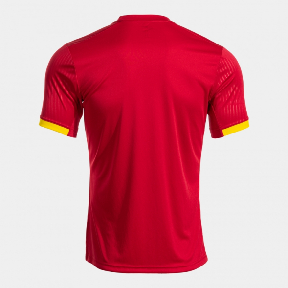 CAMISETA MANGA CORTA MONTREAL ROJO AMARILLO