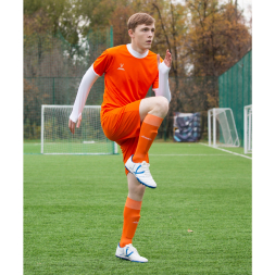 Футболка футбольная JÖGEL CAMP Origin, оранжевый/белый