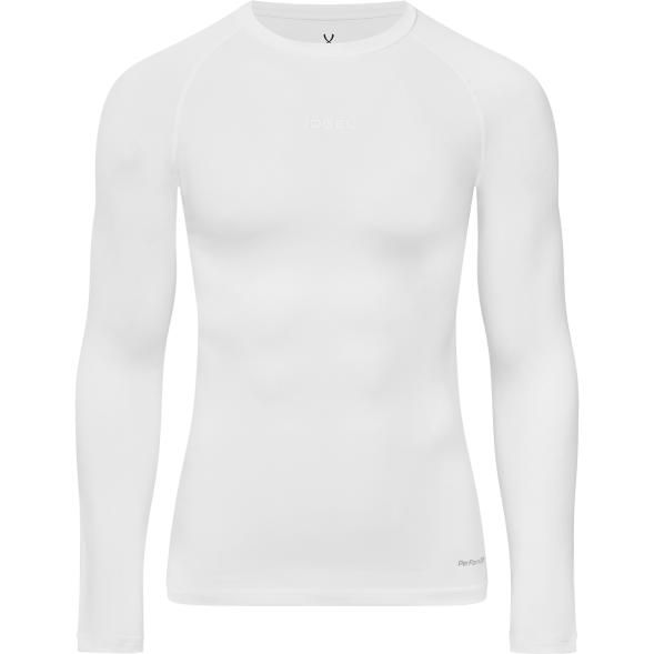 Футболка компрессионная с длинным рукавом JÖGEL PerFormDRY Baselayer LS Tee, белый