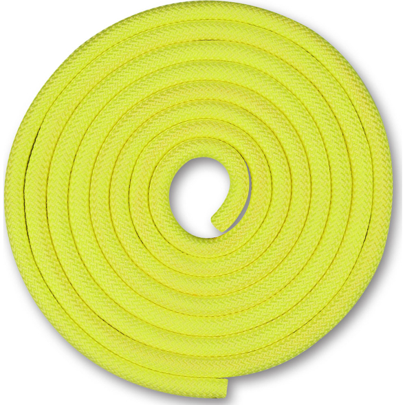 Скакалка гимнастическая INDIGO SM-123-BK, утяжеленная, длина 3м, шнур, черный