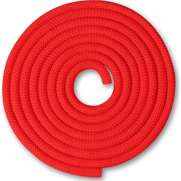 Скакалка гимнастическая INDIGO SM-123-BK, утяжеленная, длина 3м, шнур, черный