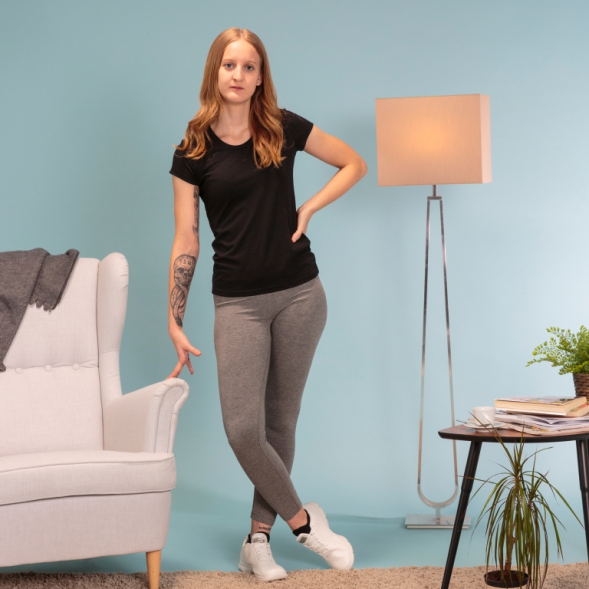 Футболка с коротким рукавом COMBI COTTON Черный