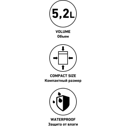 Сумка для обуви JÖGEL CAMP Basic Shoebag, черный