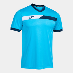CAMISETA MANGA CORTA COURT TURQUESA FLÚOR MARINO