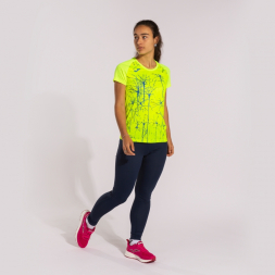 CAMISETA MANGA CORTA ELITE IX AMARILLO FLÚOR