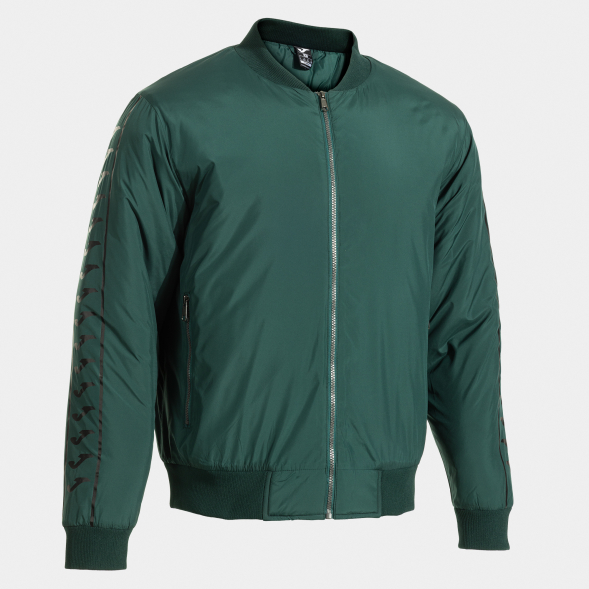 BOMBER ICONO STREET VERDE NEGRO