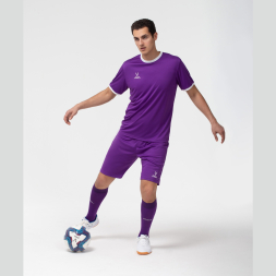 Футболка футбольная JÖGEL CAMP Origin, фиолетовый/белый