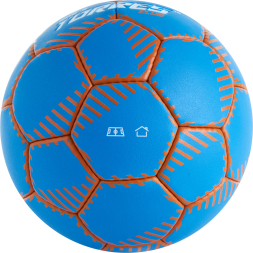 Мяч ганд. TORRES Club, H32441, р.1, ПУ, 5 подкл. слоев, руч. сшивка, синий