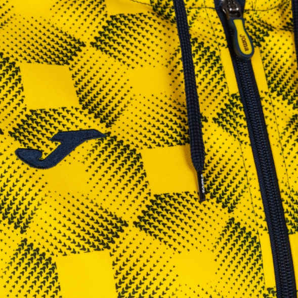 Джемпер с капюшоном SUPERNOVA III Темно синий-желтый