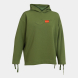 SUDADERA CON CAPUCHA STEP VERDE