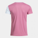 CAMISETA MANGA CORTA SMASH DEUCE ROSA BLANCO