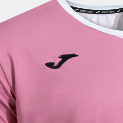 CAMISETA MANGA CORTA SMASH DEUCE ROSA BLANCO