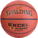 Мяч баск. SPALDING TF-500 Excel In/Out р.7, 76797z, композит, коричневый