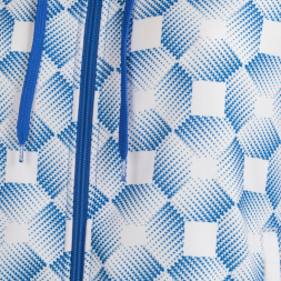 Джемпер с капюшоном SUPERNOVA III Синий-белый