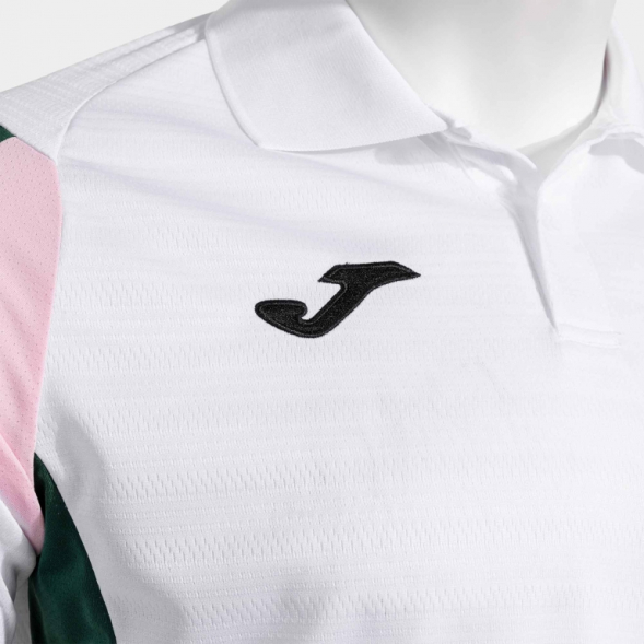 POLO MANGA CORTA MONTREAL BLANCO VERDE