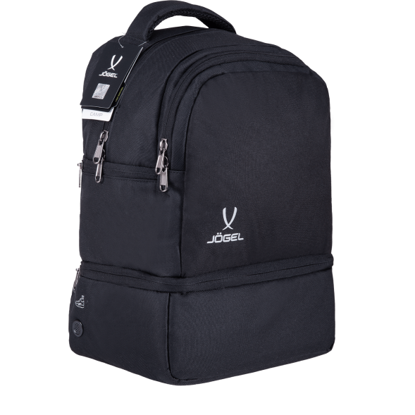 Рюкзак JÖGEL CAMP Double Bottom с двойным дном, черный