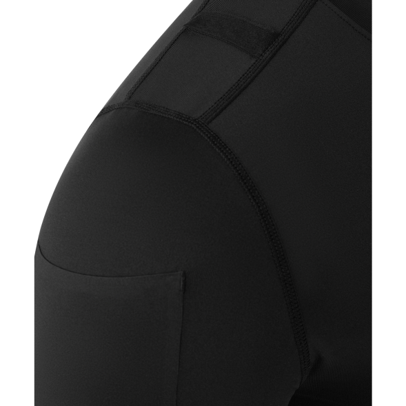 Футболка компрессионная с длинным рукавом судейская JÖGEL PerFormDRY Referee Baselayer Tee LS, черный