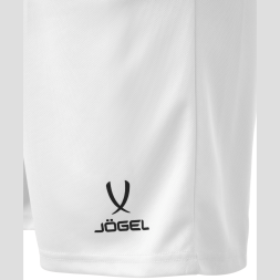 Шорты баскетбольные JÖGEL CAMP Basic, белый, детский