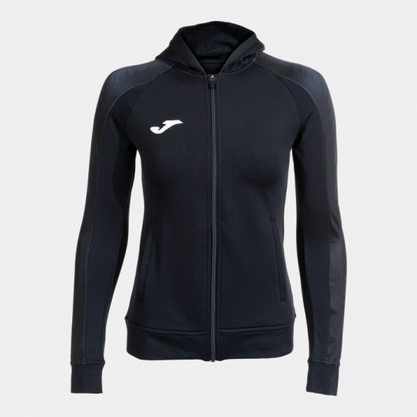 CHAQUETA CON CAPUCHA ELITE XI NEGRO ANTRACITA