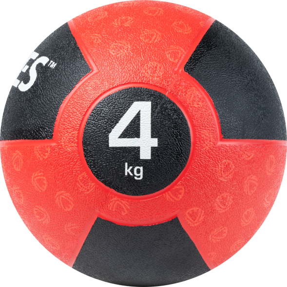 Медбол TORRES AL00231, 1кг, желто-черный