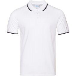 Рубашка поло мужская STAN с окантовкой хлопок/полиэстер 185, 04T