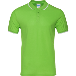Рубашка поло мужская STAN с окантовкой хлопок/полиэстер 185, 04T