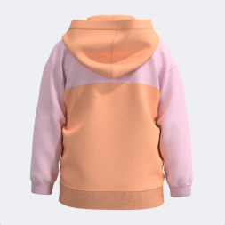 SUDADERA CON CAPUCHA PARK NARANJA ROSA