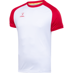 Футболка игровая JÖGEL CAMP Reglan Jersey, белый/красный