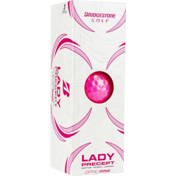 Мяч для гольфа Bridgestone Lady Precept BGB1LWX, упак. 3шт., белый