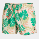 BERMUDA DE BAÑO SANTA MÓNICA BEIGE VERDE