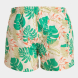 BERMUDA DE BAÑO SANTA MÓNICA BEIGE VERDE