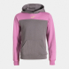 SUDADERA CON CAPUCHA PARK GRIS ROSA