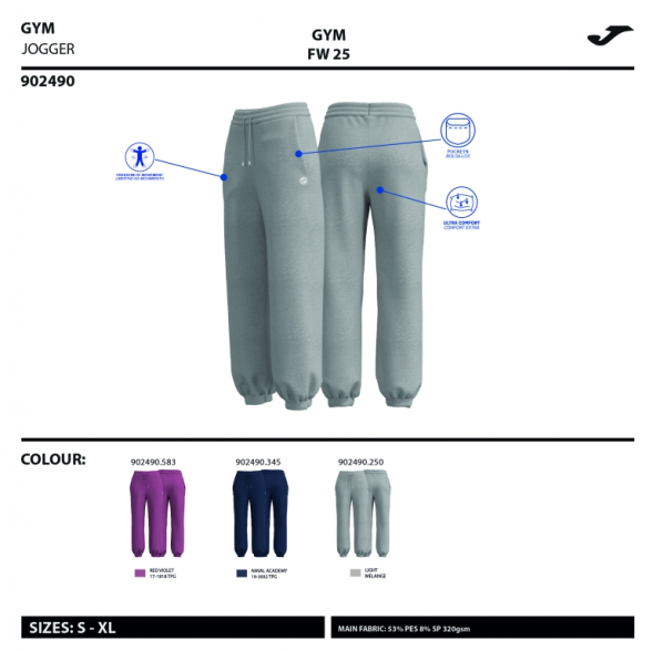 PANTALÓN LARGO CORE VIOLETA