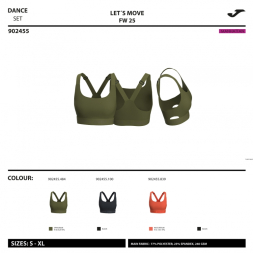 SUJETADOR DEPORTIVO STEP VERDE