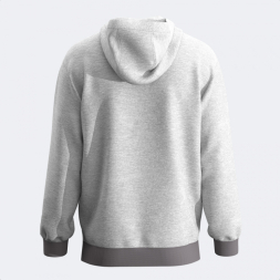 SUDADERA CON CAPUCHA URBAN STREET GRIS MELANGE