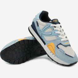 Кроссовки спортивные JÖGEL Fiesta, голубой/желтый