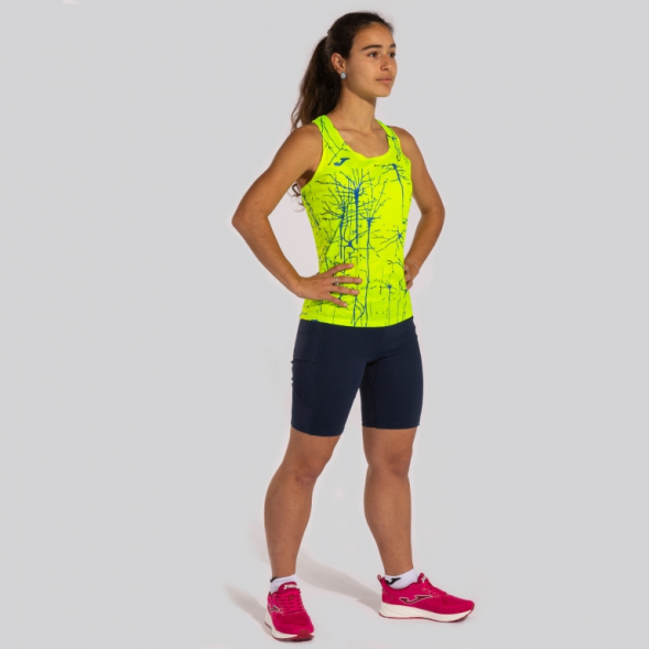 CAMISETA TIRANTES ELITE IX AMARILLO FLÚOR