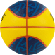 Мяч баск. TORRES 3х3 Outdoor, B322346, р. 6, 8 панелей, ПУ,бут.кам,нейл.корд,жёлто-синий