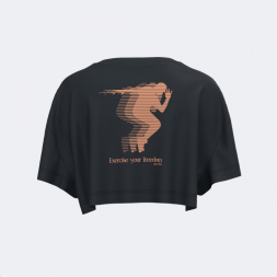 CAMISETA MANGA CORTA STEP NEGRO