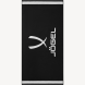 Полотенце спортивное JÖGEL ESSENTIAL Towel L, 70х140, черный/белый