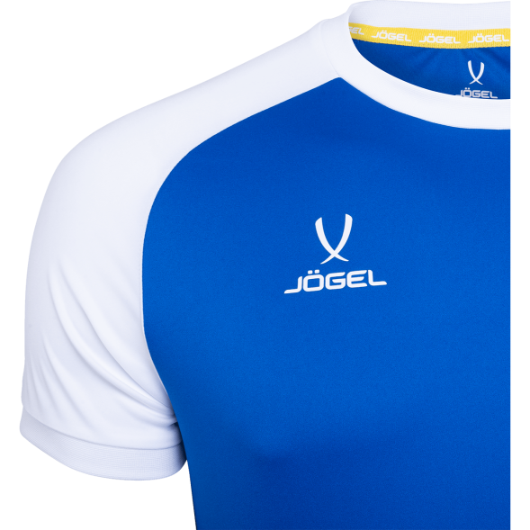 Футболка игровая JÖGEL CAMP Reglan Jersey, синий/белый