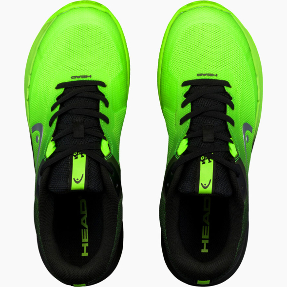 Кроссовки теннисные мужские HEAD Sprint Evo 3.5 Clay 273394, р.9,5 (рос.43), черно-лаймовый
