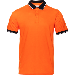 Рубашка поло мужская STAN с контрастными деталями хлопок/полиэстер 185, 04С