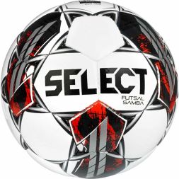 Мяч футзал. SELECT Futsal Samba v22, 1063460009, р.4,FIFA Basic, 32п, ТПУ, руч.сш, бел-кр-черн