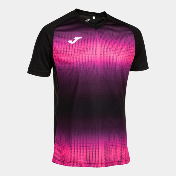 Игровая футболка JOMA TIGER V NEGRO ROSA FLUOR