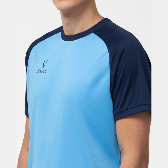 Футболка игровая JÖGEL CAMP Reglan Jersey, синий/темно-синий
