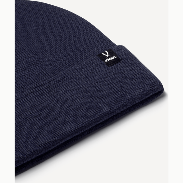 Шапка JÖGEL ESSENTIAL High Beanie, темно-синий