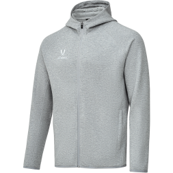 Худи на молнии JÖGEL ESSENTIAL Athlete Hooded FZ Jacket, серый, детский